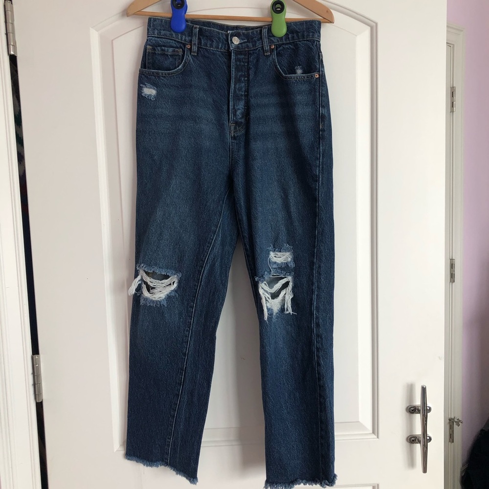 Pacsun High Rise Straight Leg Jeans
